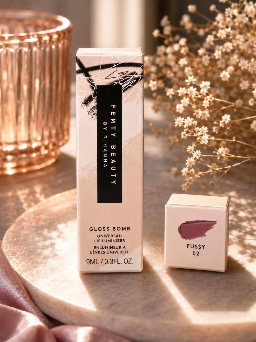 Fenty Beauty Gloss Bomb Lip Luminizer - Fussy Plush Mauve